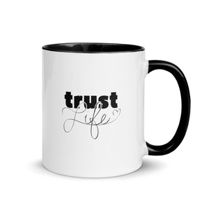 trust life MUG | BLACK