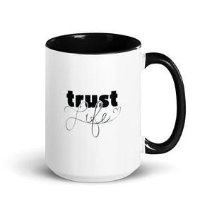 trust life MUG | BLACK