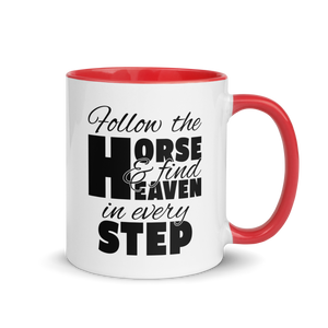 follow the horse MUG | BLACK